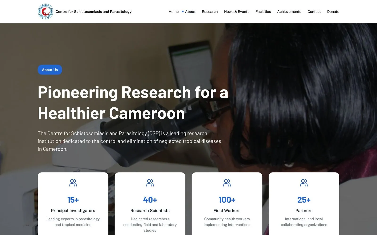 CSP Cameroon, About page